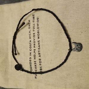 Pura Vida seed bead Cat bracelet